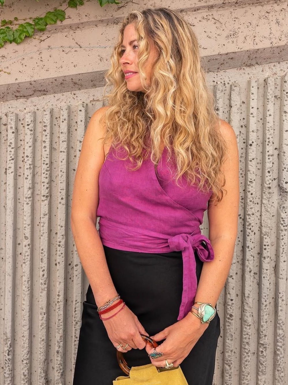 Sugar Candy Mountain - Lisa Wrap Halter Top